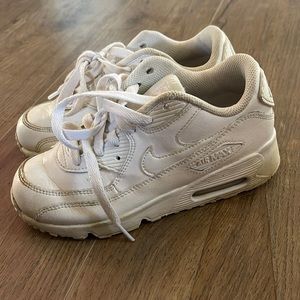 Nike AirMax sneakers. All white. Lightly used condition.